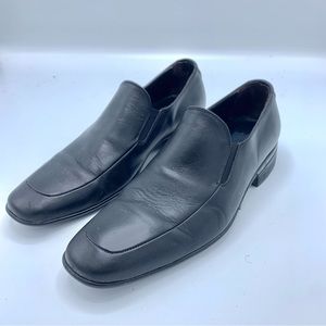 To Boot New York Adam Derrick “Ross” Loafers Black Rubber Sole 41 Made In Italy
